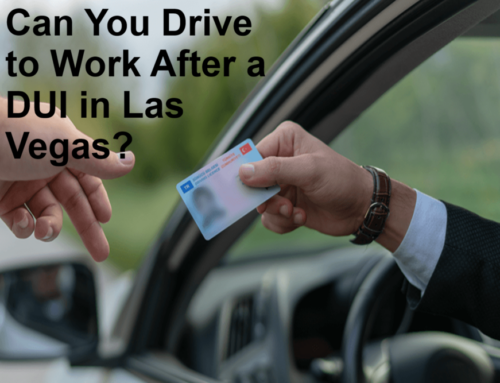 Can You Drive to Work After a DUI in Las Vegas?
